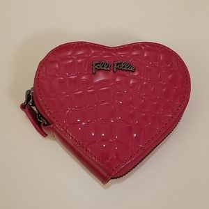 Folli Follie coin purse keychain